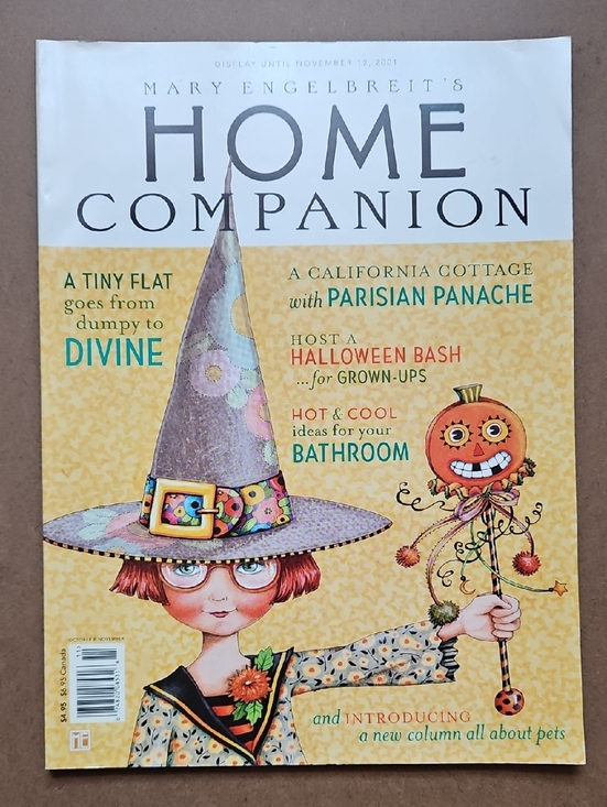 Mary Engelbreit Other - Mary Engelbreit's Home Companion Magazine Oct./Nov. 2001 Vol.5 No.6 Mint Cond